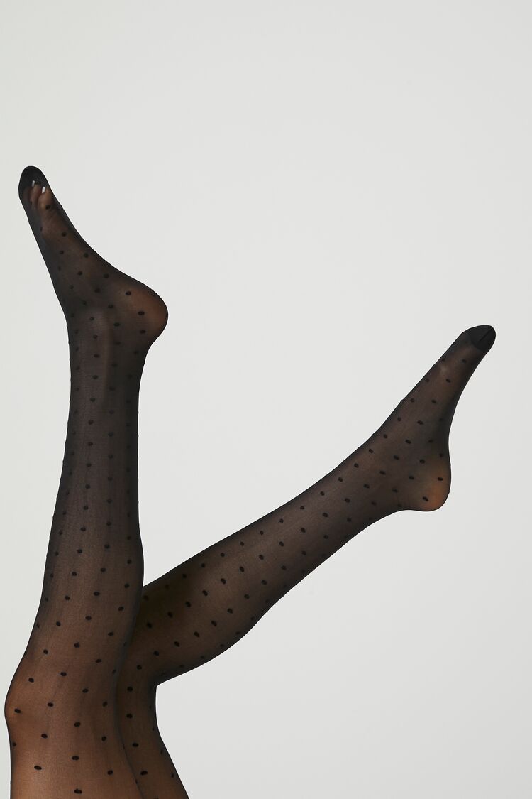 Sheer Polka Dot Tights | Forever 21 online