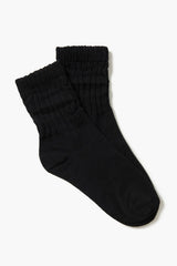Crinkle Ribbed Knit Crew Socks | Forever 21 on sale