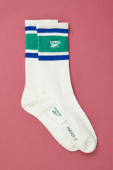Reebok Varsity-Striped Crew Socks | Forever 21 discount