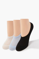 Pointelle Knit No-Show Socks - 3 pack | Forever 21 near me
