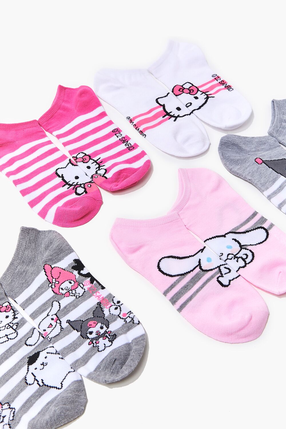 Hello Kitty & Friends Sock Set - 5 pack | Forever 21 outlet