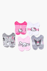 Hello Kitty & Friends Sock Set - 5 pack | Forever 21 outlet