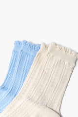 Scalloped Crew Sock Set | Forever 21 sale