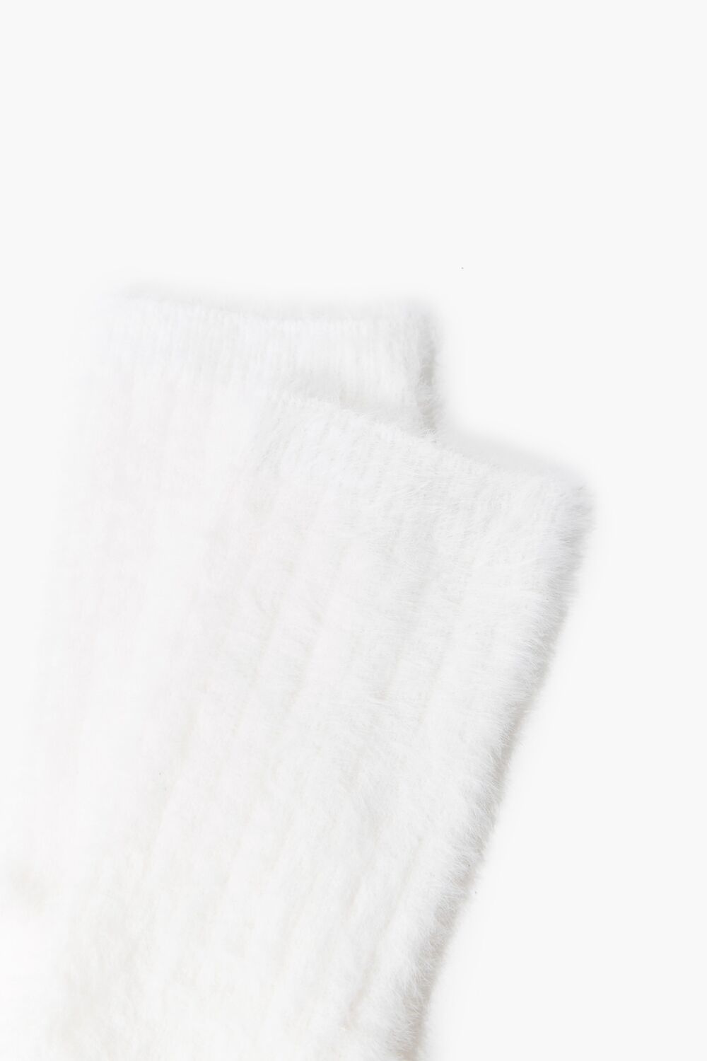 Fuzzy Knit Crew Socks | Forever 21 discount