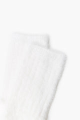 Fuzzy Knit Crew Socks | Forever 21 discount