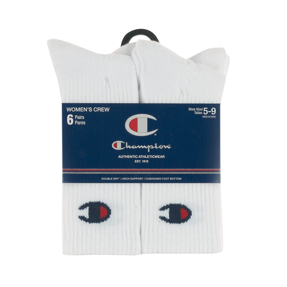 Champion Women's Crew 6 Pack Socks | Forever 21 near me